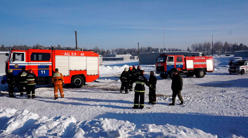 Тактико-специальное занятие МЧС