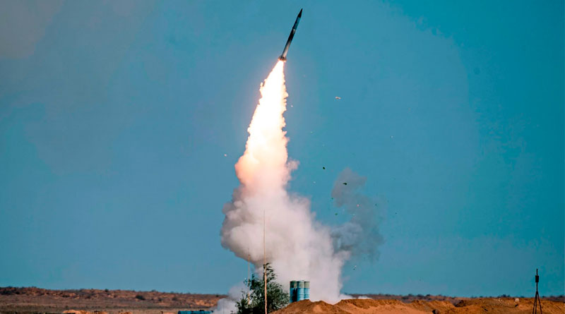 Пуск российской ракеты