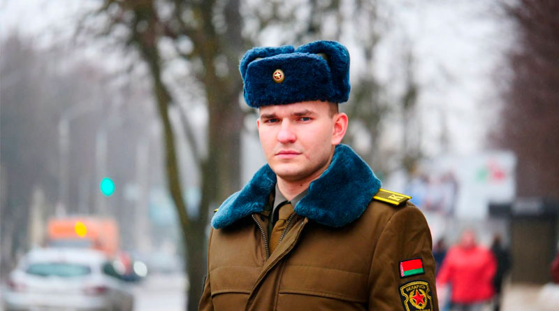 Курсант БНТУ Антон Журавлёв