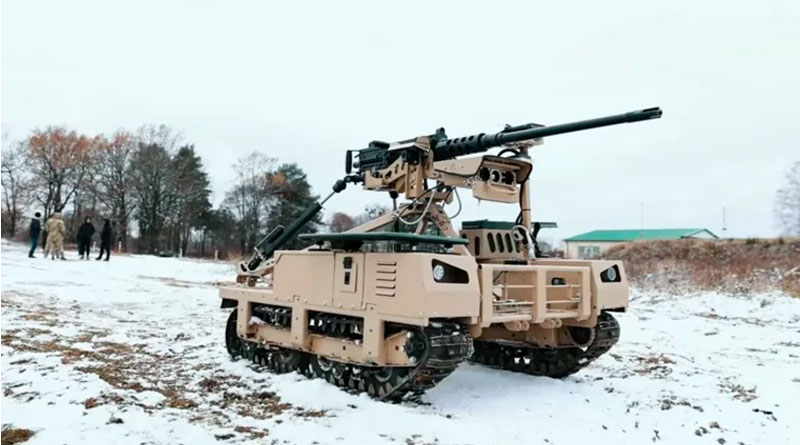 Боевой робот DevDroid TW 12.7