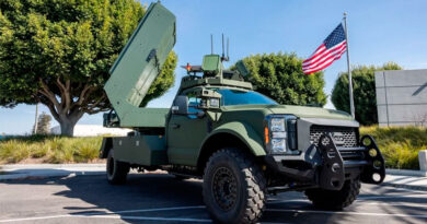 Микроволновый самоходный комплекс Leonidas AGV на базе автомобиля Ford F-600