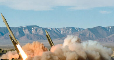 Пуск иранских ракет по целям США