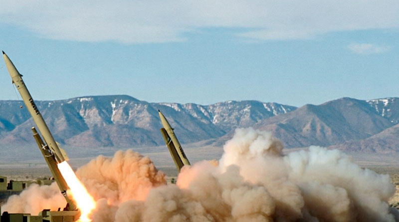 Пуск иранских ракет по целям США