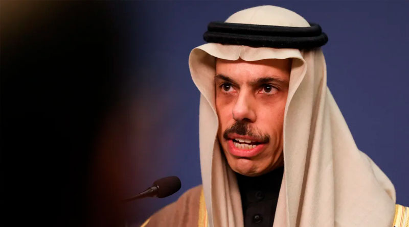 Министр иностранных дел Саудовской Аравии принц Фейсал бин Фархан