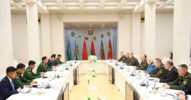 Визит военной делегации Мьянмы в Беларусь