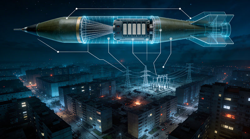 Графитовая бомба — специализированный вид авиационного боеприпаса