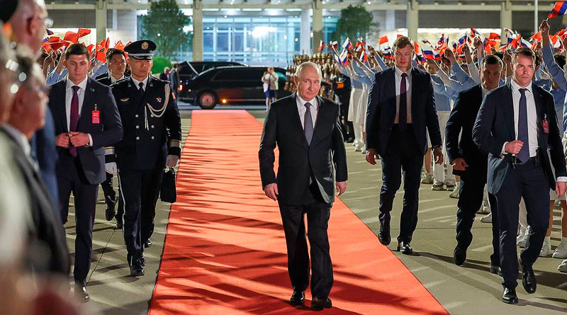 Путин в Китае