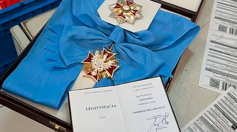 Зеленский вернул Польше орден Белого орла