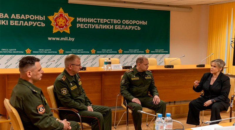 Занятия по взаимодействию со СМИ в Ваяр