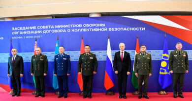 Заседание Совета министров обороны ОДКБ в Москве