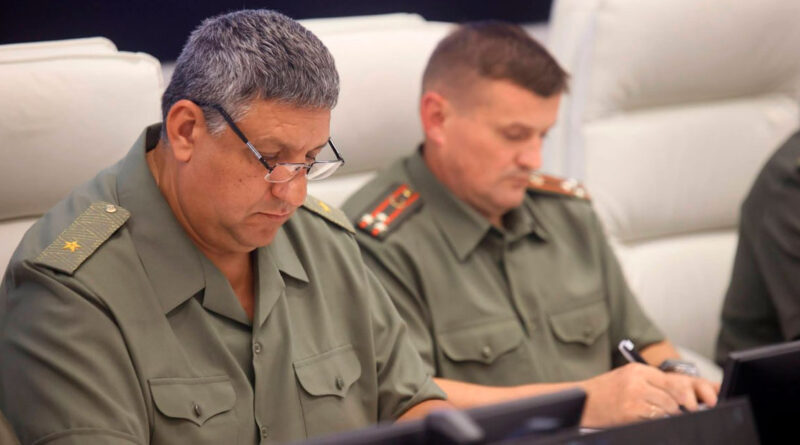 Проверка боеготовности артиллерийской бригады центрального подчинения в ВС Беларуси