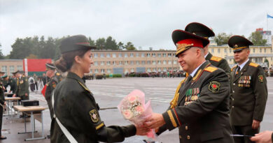 Курсанты Военной академии Беларуси приняли присягу: около 800 первокурсников